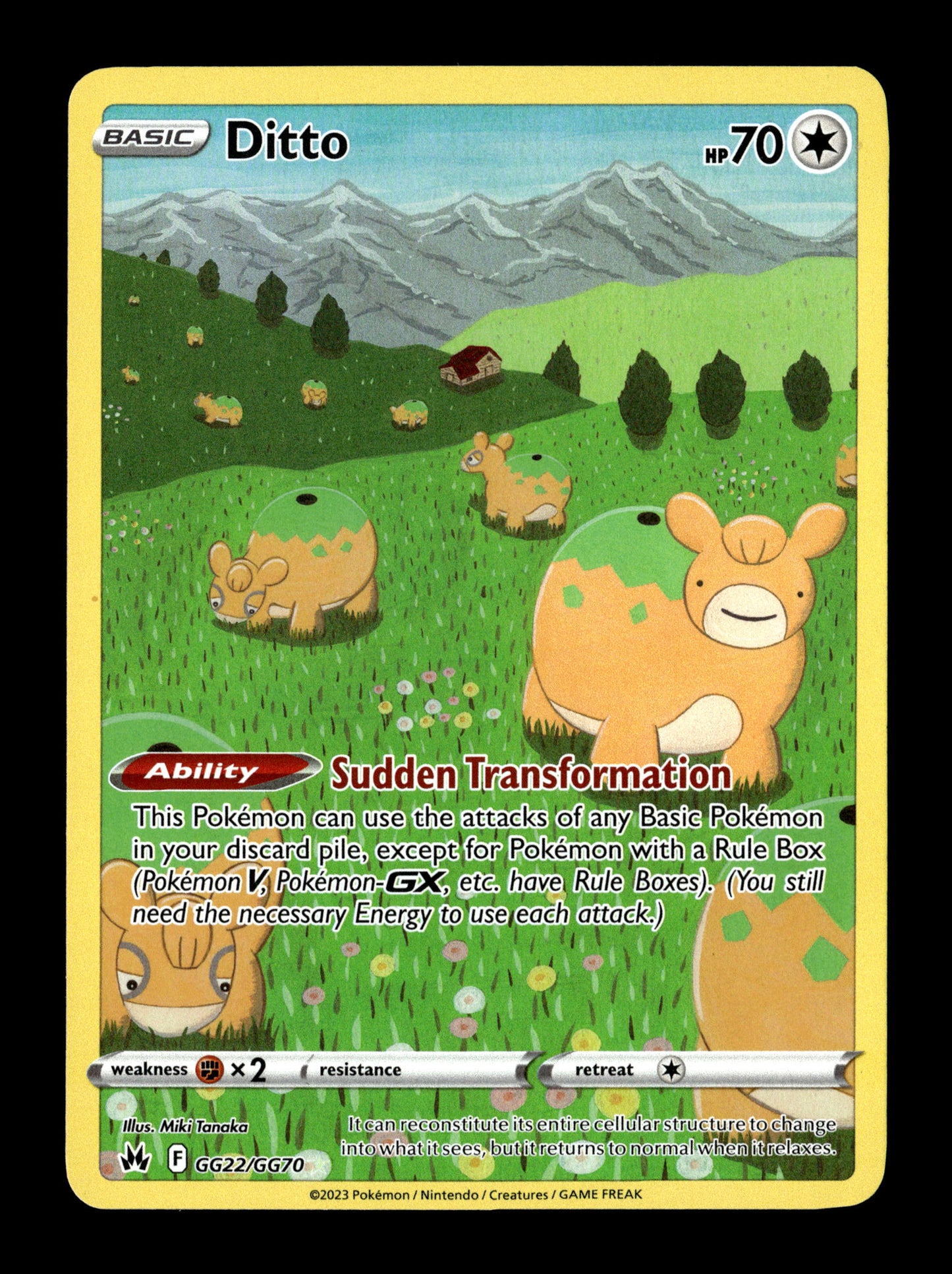 Pokemon Crown Zenith Ditto GG22