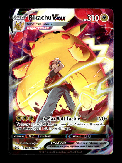 Pokemon Lost Origin Pikachu VMAX TG17