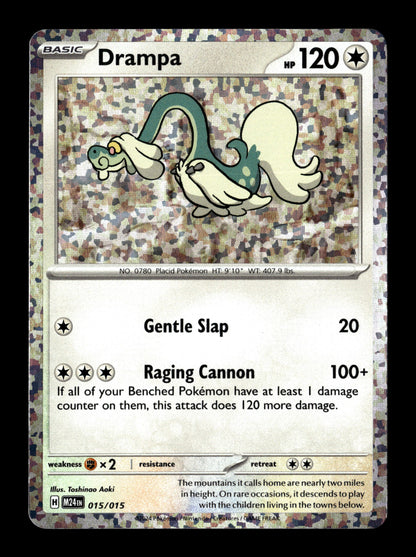 Pokemon McDonalds Promo 2024 Drampa 15
