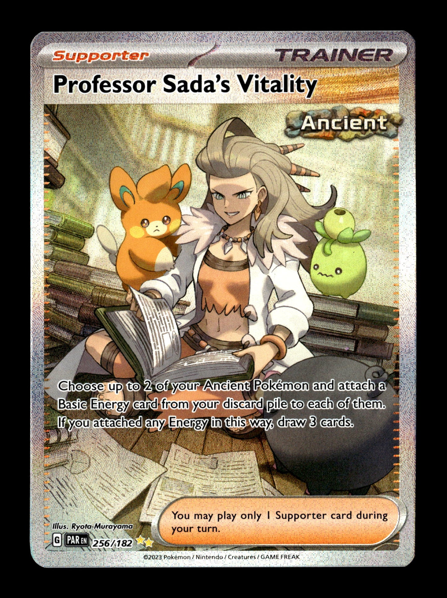 Pokemon Paradox Rift Professor Sada's Vitality 256