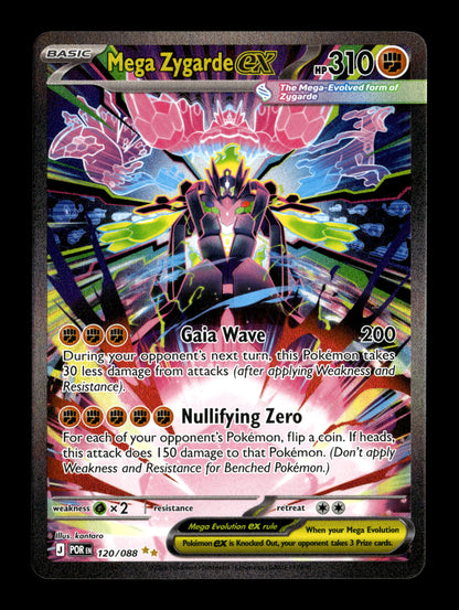Pokemon Perfect Order Mega Zygarde ex 120