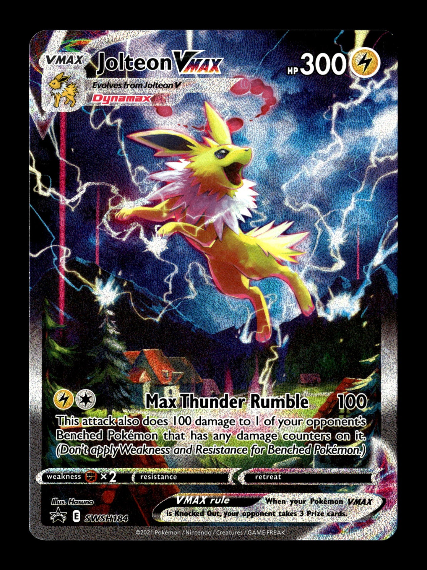 Pokemon Promo Jolteon VMAX 184