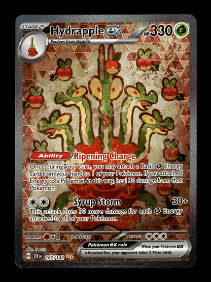 Pokemon Stellar Crown Hydrapple ex 167