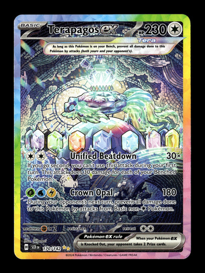 Pokemon Stellar Crown Terapagos ex 170
