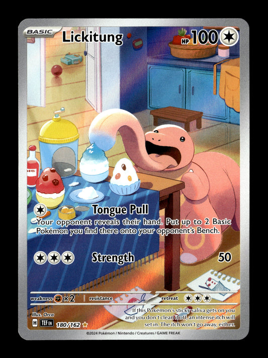 Pokemon Temporal Forces Lickitung 180