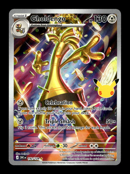 Pokemon 30th Celebration Gholdengo 142