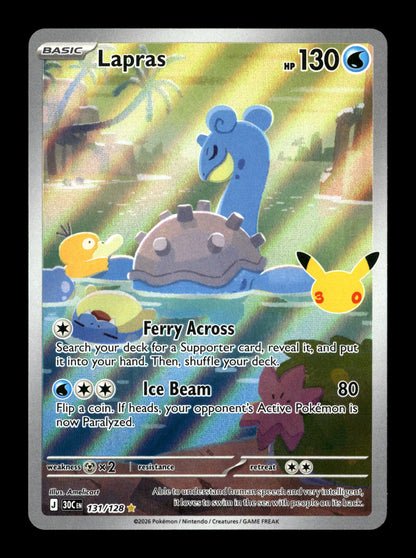 Pokemon 30th Celebration Lapras 131