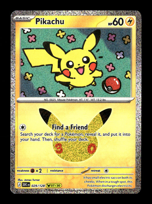 Pokemon 30th Celebration Pikachu 029