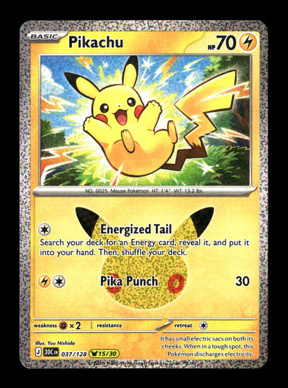 Pokemon 30th Celebration Pikachu 037