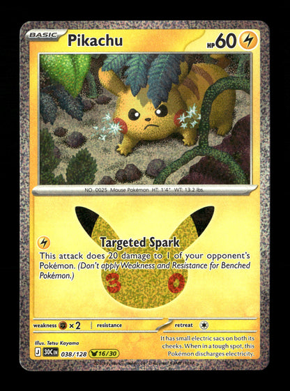 Pokemon 30th Celebration Pikachu 038