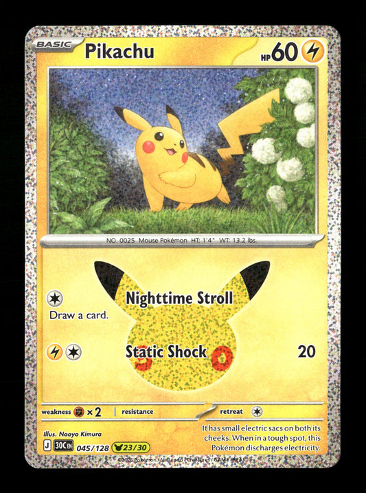 Pokemon 30th Celebration Pikachu 045