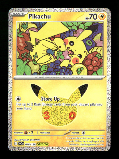 Pokemon 30th Celebration Pikachu 048