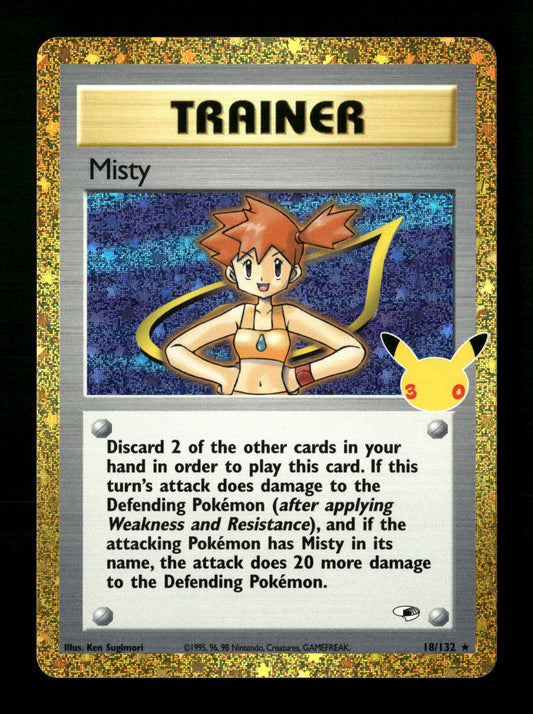 Pokemon 30th Celebration Classic Collection Misty 18