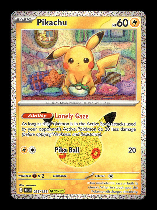 Pokemon 30th Celebration Pikachu 028
