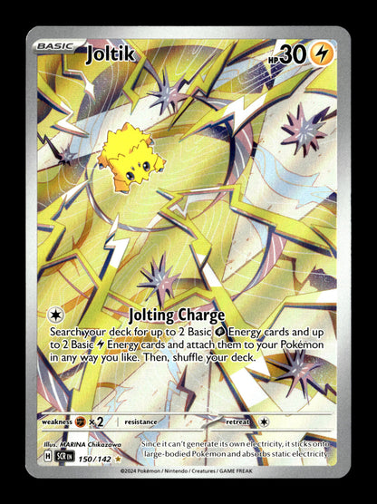 Pokemon Stellar Crown Joltik 150