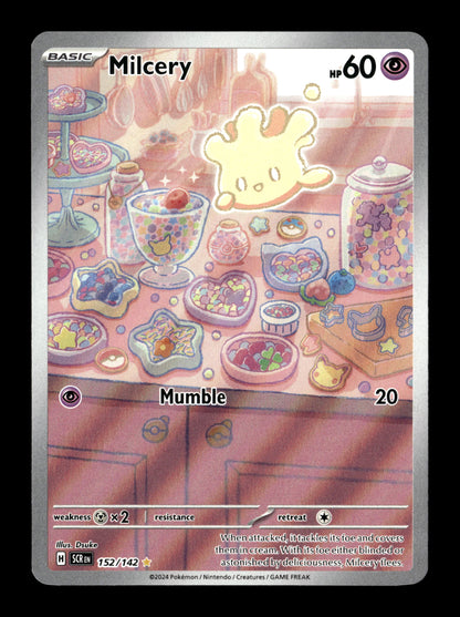 Pokemon Stellar Crown Milcery 152