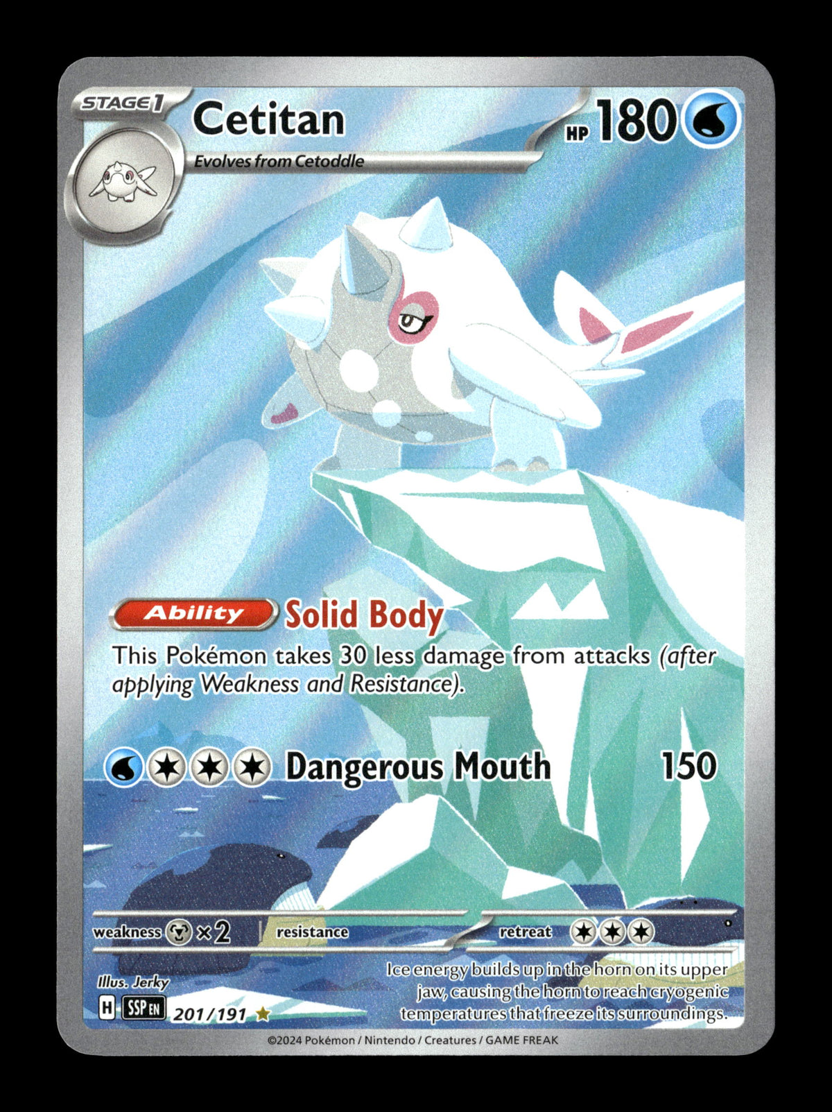 Pokemon Surging Sparks Cetitan 201