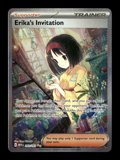 Pokemon 151 Erika's Invitation 203