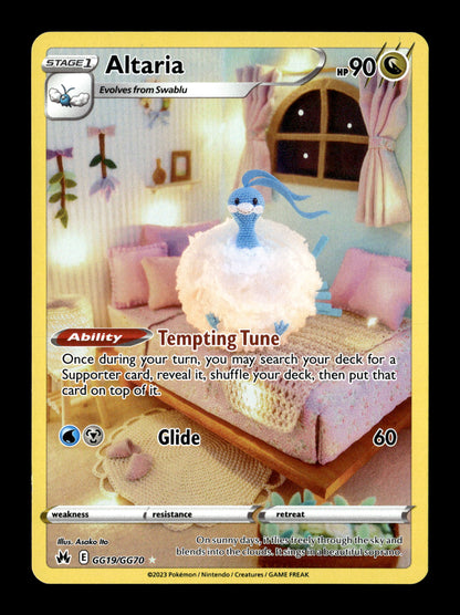 Pokemon Crown Zenith Altaria GG19