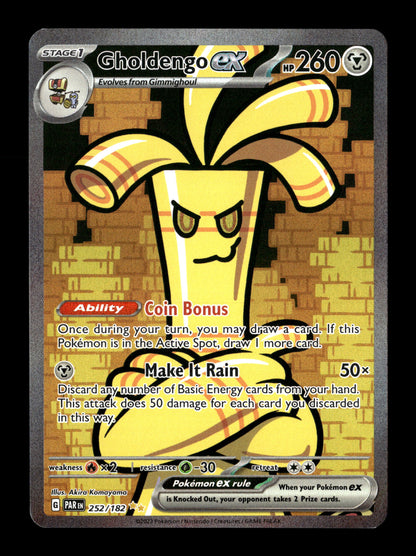 Pokemon Paradox Rift Gholdengo ex 252