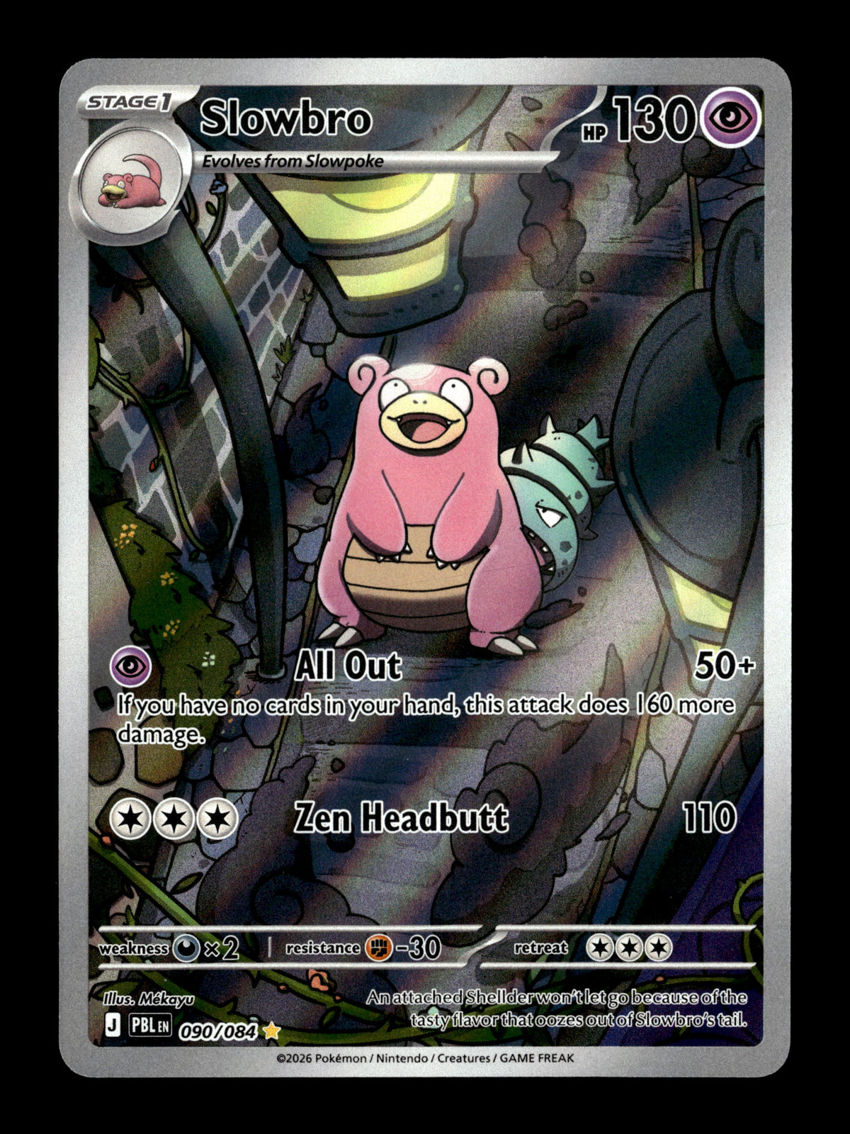 Pokemon Pitch Black Slowbro 90