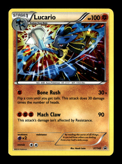 Pokemon Promo Lucario 140 - Lightly Played