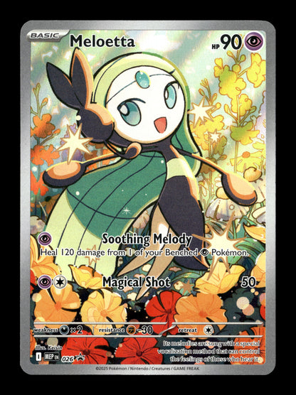 Pokemon Mega Evolution Promo Meloetta 26