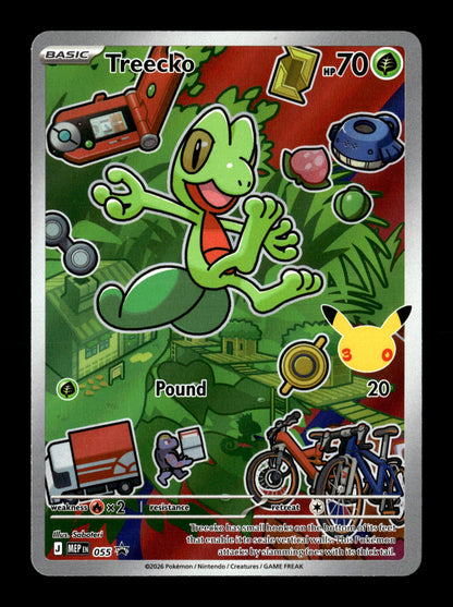 Pokemon Mega Evolution Promo Treecko 55