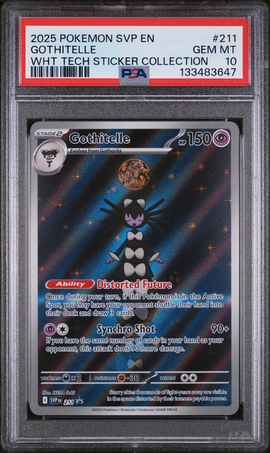 Pokemon Promo Gothitelle 211 PSA 10